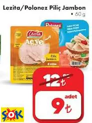 LEZİTA/POLONEZ PİLİÇ JAMBON